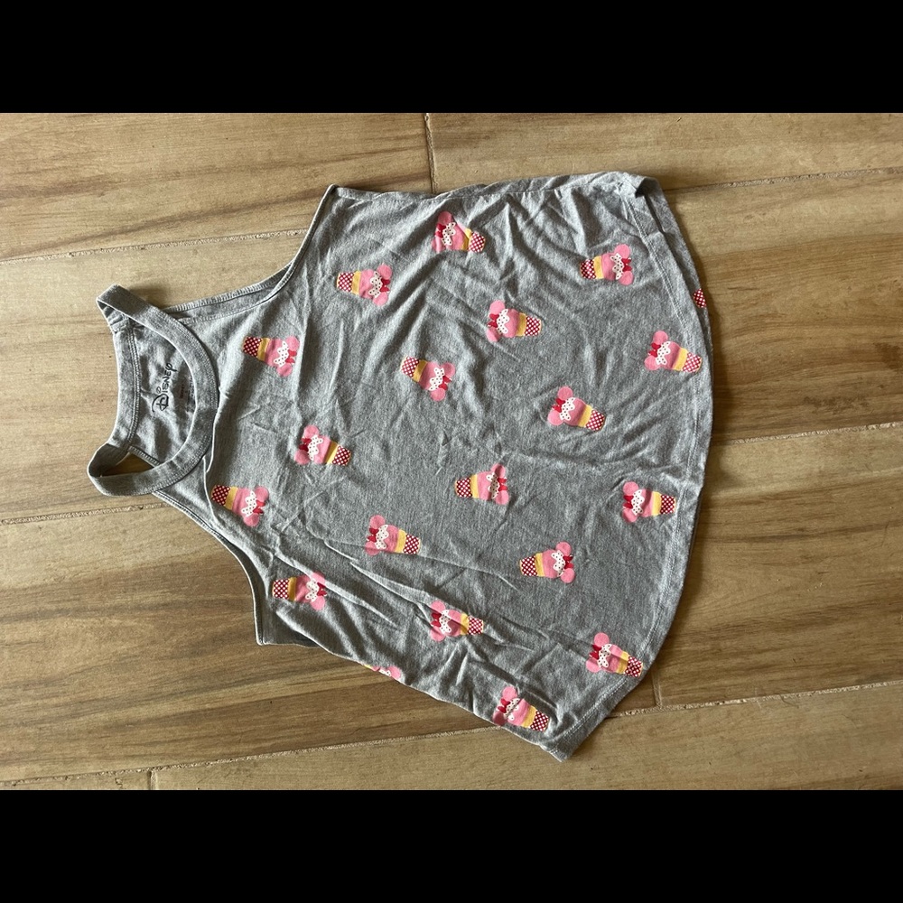 Disney Minnie Mouse ice cream cone tank top